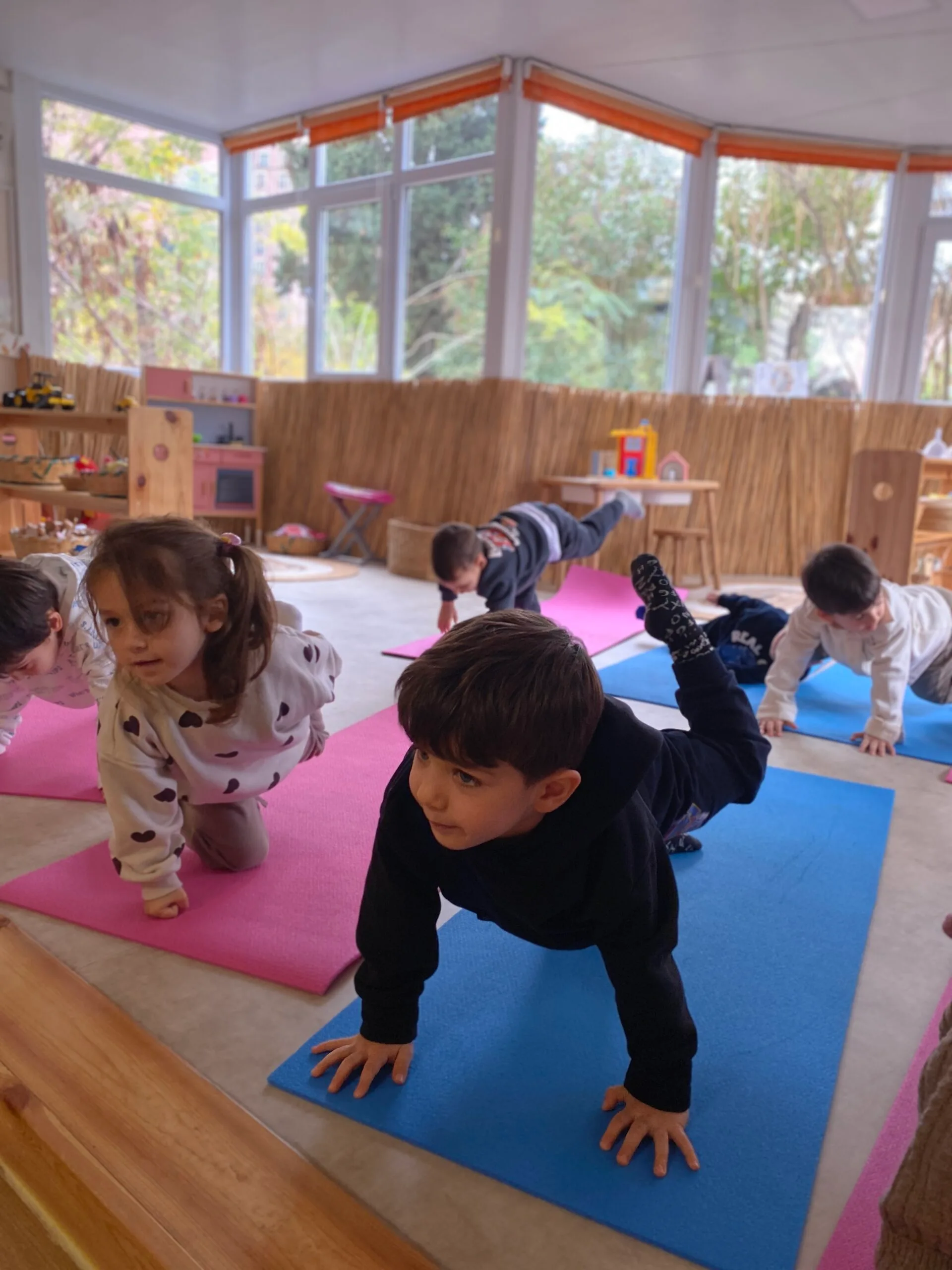 Bahçeşehir Nova Anaokulu hareket etkinliği ve motor gelişim